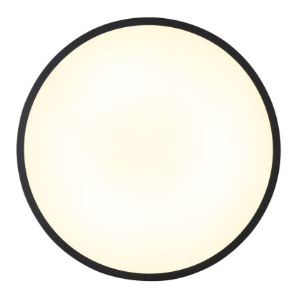 Globo - Plafonnier LED/32W/230V 4000K d. 40 cm noir