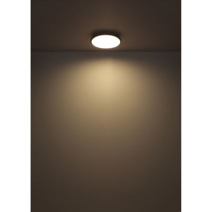 Globo - Plafonnier LED/18W/230V 4000K d. 35 cm noir