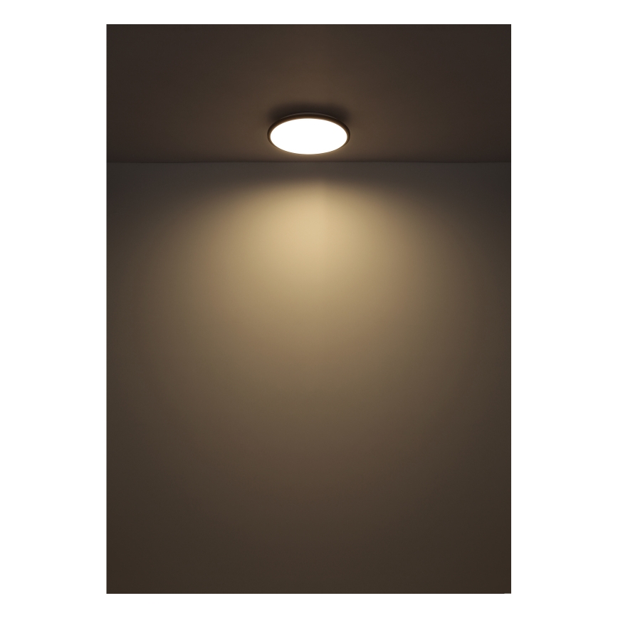 Globo - Plafonnier LED/18W/230V 4000K d. 35 cm noir