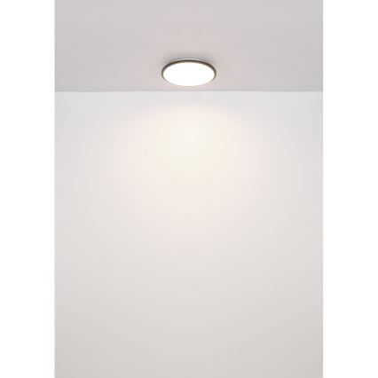 Globo - Plafonnier LED/18W/230V 4000K d. 35 cm noir