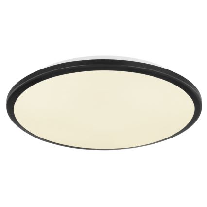 Globo - Plafonnier LED/18W/230V 4000K d. 35 cm noir