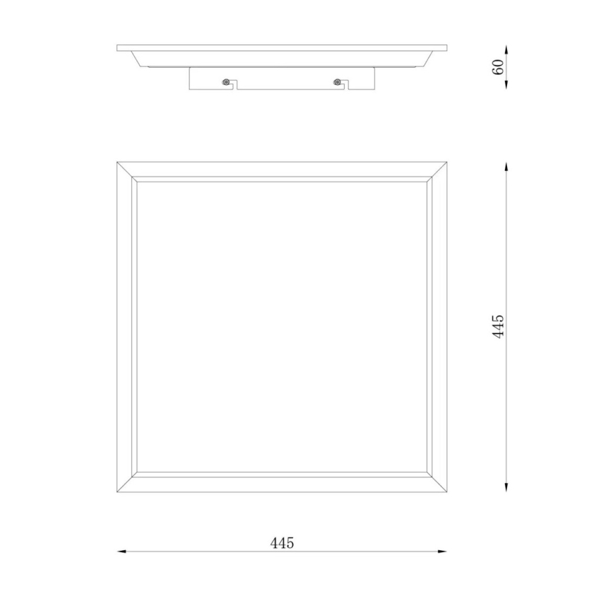 Globo - LED-Deckenleuchte LED/24W/230V
