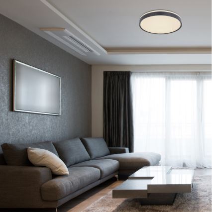 Globo - LED dimmbare Deckenleuchte LED/24W/230V mit Fernbedienung