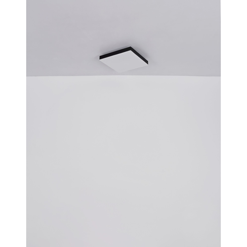 Globo - Plafoniera LED LED/18W/230V 30x30 cm nero