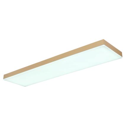 Globo - Dimmbare LED-Deckenleuchte LED/24W/230V 2700-6500K golden + Fernbedienung