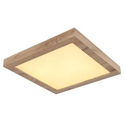 Globo - LED Deckenleuchte LED/16W/230V Braun