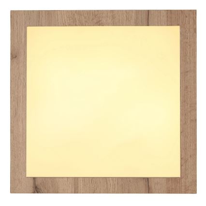 Globo - LED Deckenleuchte LED/16W/230V Braun