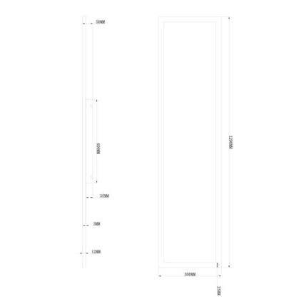 Globo – Panneau montage en surface LED/40W/230V