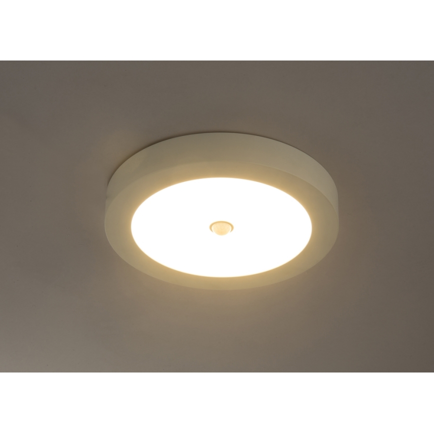 Globo - Plafoniera LED da esterno con sensore LED/18W/230V IP44