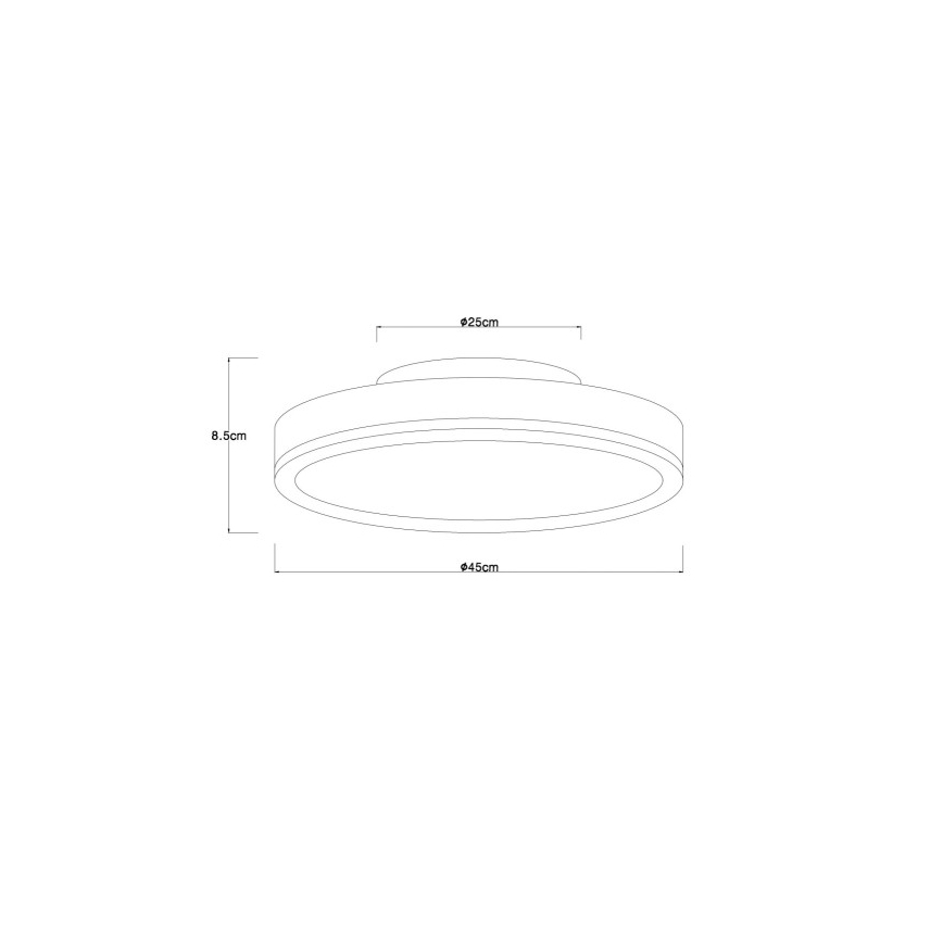Globo - LED-Deckenleuchte LED/24W/230V 3000K d 45 cm
