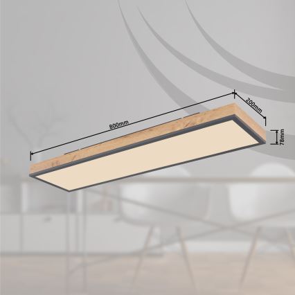Globo - Plafoniera LED dimmerabile LED/24W/230V 2700-6500K + telecomando