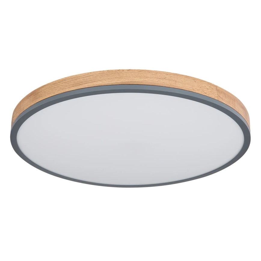 Globo - Plafoniera LED dimmerabile LED/40W/230V 2700-6500K diametro 60 cm + telecomando marrone/grigio