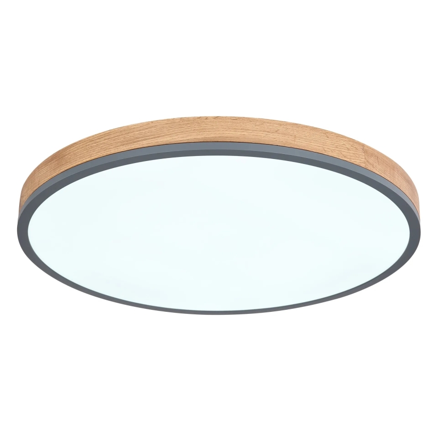Globo - Plafoniera LED dimmerabile LED/40W/230V 2700-6500K diametro 60 cm + telecomando marrone/grigio