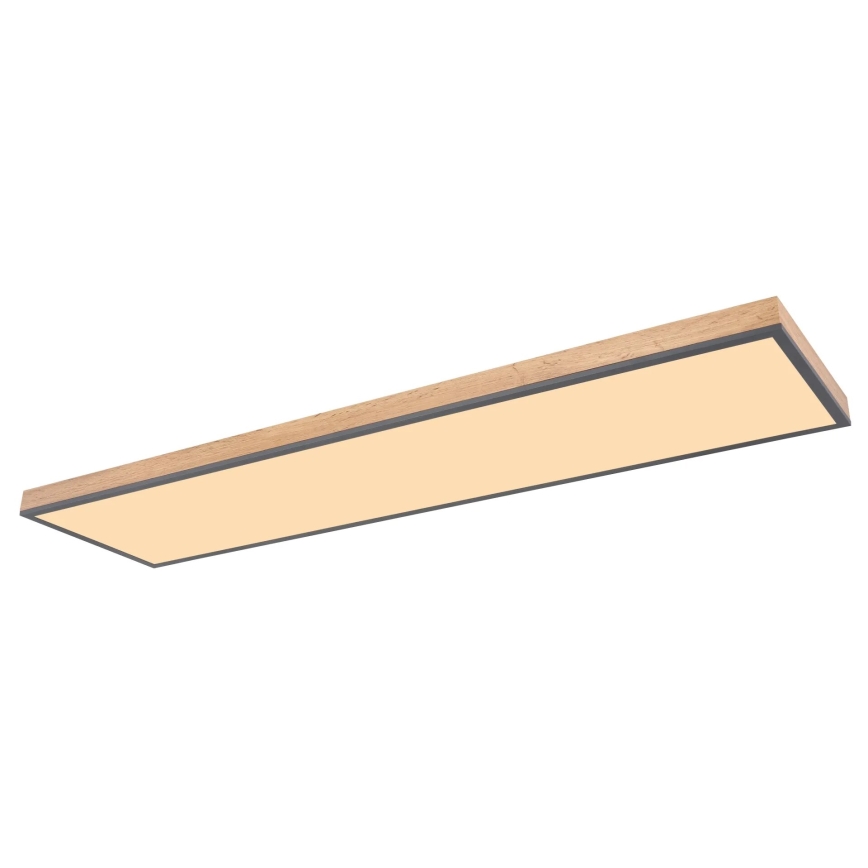 Globo - Plafoniera LED dimmerabile LED/36W/230V 2700-6500K + telecomando marrone/grigio