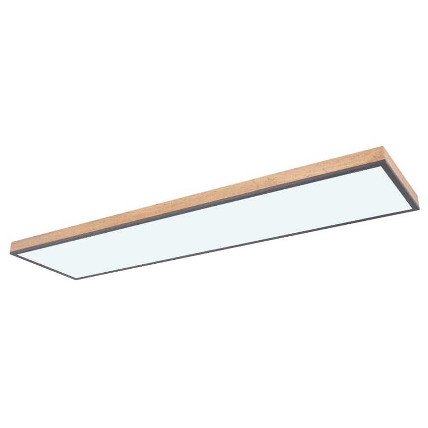 Globo - Plafoniera LED dimmerabile LED/36W/230V 2700-6500K + telecomando marrone/grigio