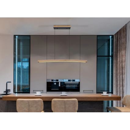 Globo - LED dimmbare Touch-Pendelleuchte an Kabel LED/18W/230V 3000K