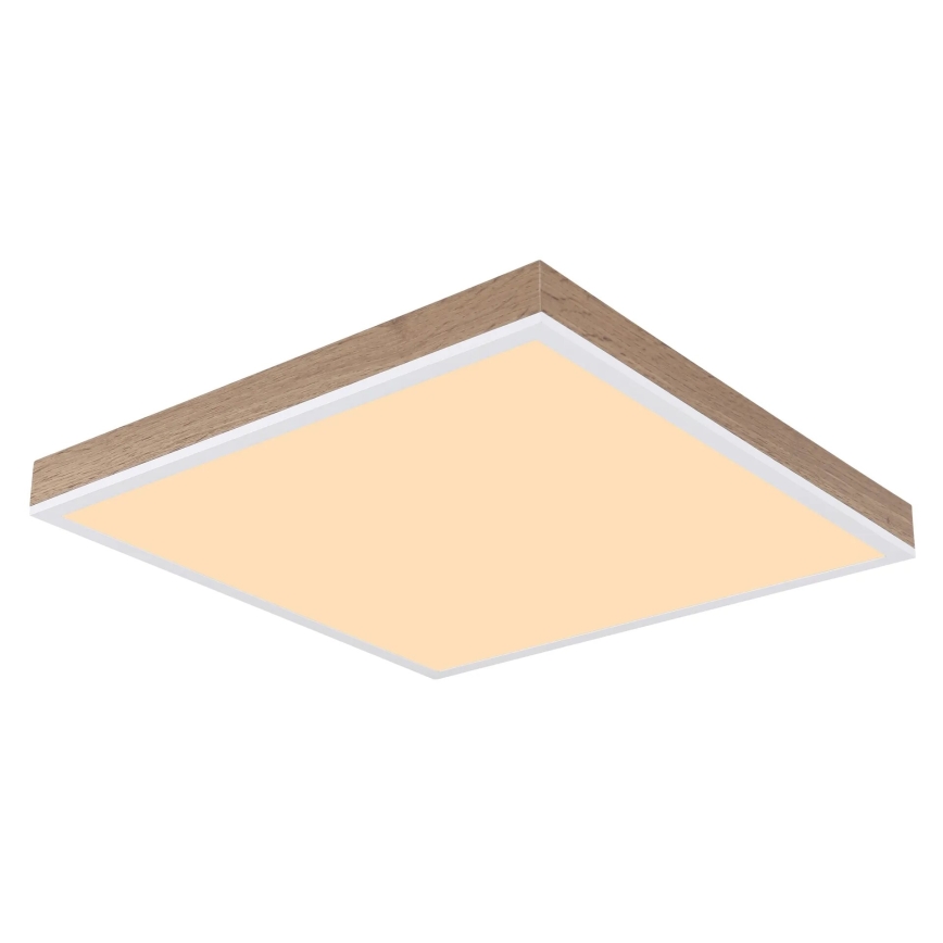 Globo - Plafoniera LED dimmerabile LED/24W/230V 2700-6500K + telecomando marrone/bianco