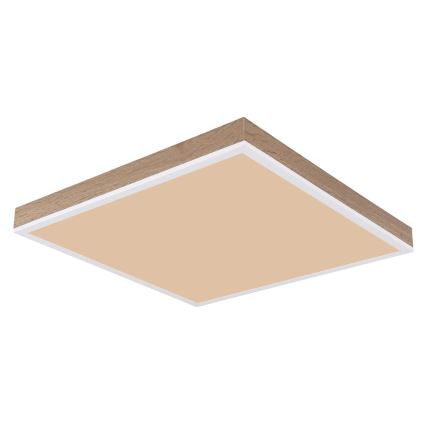 Globo - Plafoniera LED dimmerabile LED/24W/230V 2700-6500K + telecomando marrone/bianco
