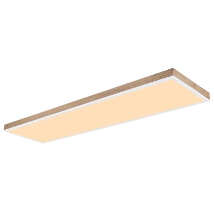 Globo - Plafoniera LED dimmerabile LED/36W/230V 2700-6500K + telecomando marrone/bianco