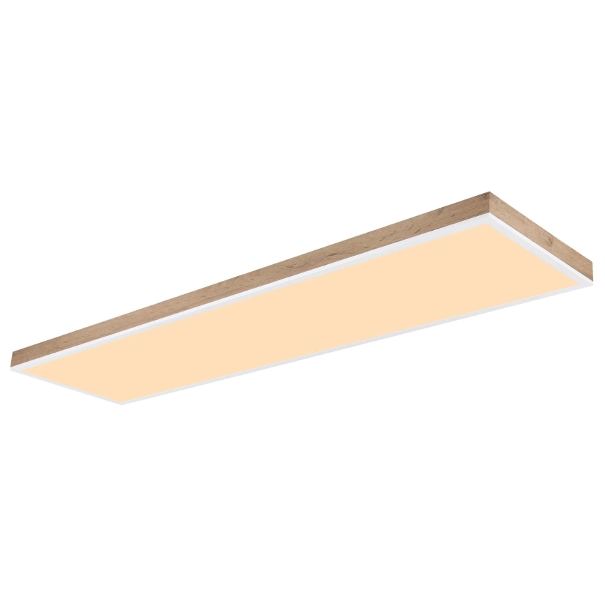 Globo - Plafoniera LED dimmerabile LED/36W/230V 2700-6500K + telecomando marrone/bianco