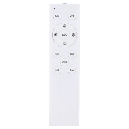 Globo - Plafoniera LED dimmerabile LED/36W/230V 2700-6500K + telecomando marrone/bianco