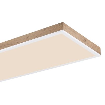 Globo - Plafoniera LED dimmerabile LED/36W/230V 2700-6500K marrone/bianco + telecomando