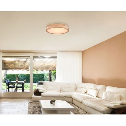 Globo - Plafoniera LED Dimming LED/24W/230V + Telecomando