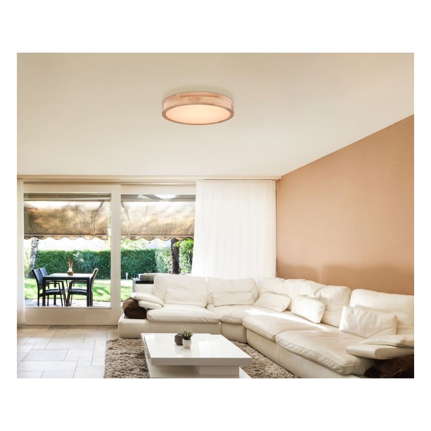 Globo - Plafonnier à intensité variable LED/24W/230V 3000-6000K + télécommande