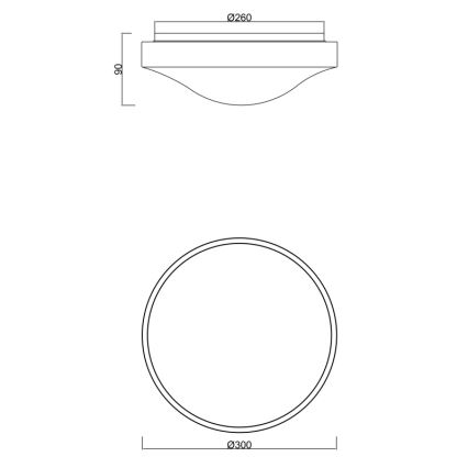 Globo - Lampada da bagno a LED con sensore  LED/18W/230V IP44