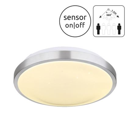 Globo - Luminaire de salle de bains LED avec détecteur LED/18W/230V IP44