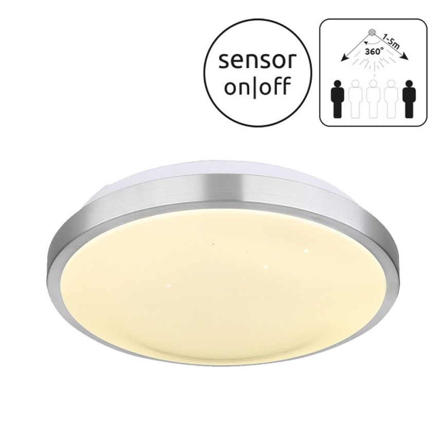 Globo - Luminaire de salle de bains LED avec détecteur LED/18W/230V IP44