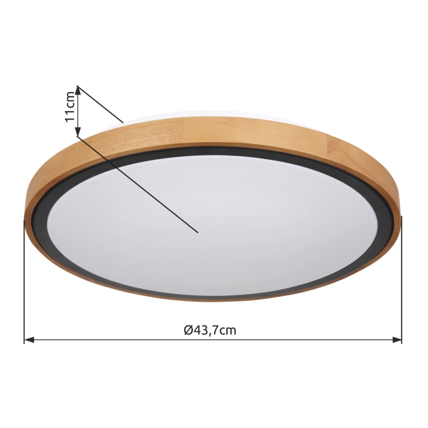 Globo - LED-Deckenleuchte LED/24W/230V 3000/4500/6000K d 43,7 cm