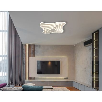 Globo - dimmbare LED-Deckenleuchte LED/42W/230V 2700-6000K 45x45 cm + Fernbedienung