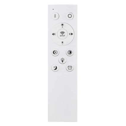 Globo - dimmbare LED-Deckenleuchte LED/42W/230V 2700-6000K 45x45 cm + Fernbedienung