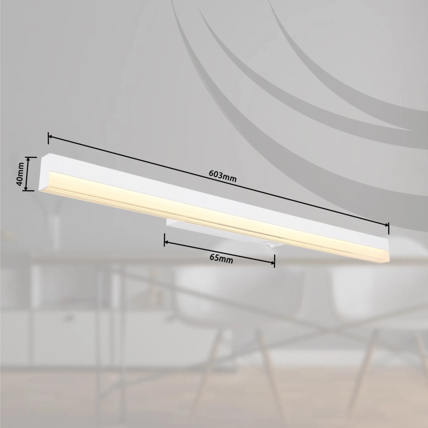 Globo - Applique a LED LED/12W/230V 3000/6000K 60 cm bianco