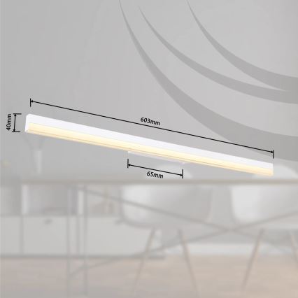 Globo - Applique a LED LED/18W/230V 3000/6000K 80 cm bianco