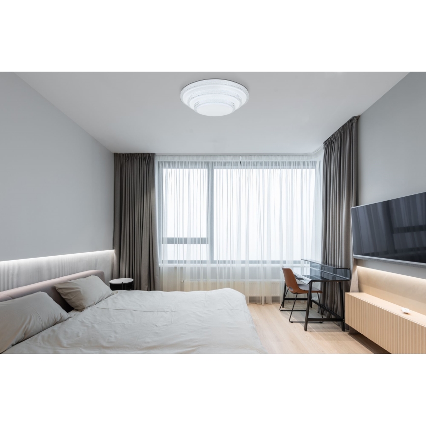 Globo - Dimmbare LED-Deckenleuchte LED/30W/230V TUYA Wi-Fi + Fernbedienung