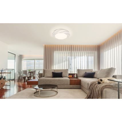 Globo - Dimmbare LED-Deckenleuchte LED/36W/230V 3000/4000/6000K d 48 cm