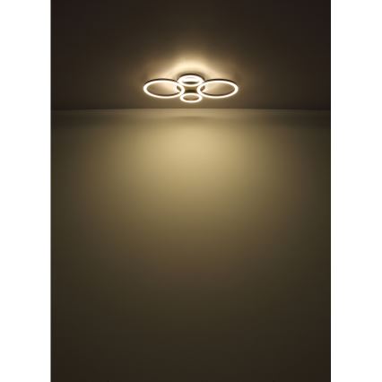 Globo - Plafoniera LED LED/30W/230V 2700/4500/6500K diametro 33x50 cm nero