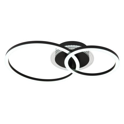 Globo - Plafoniera LED LED/30W/230V 2700/4500/6500K diametro 33x50 cm nero