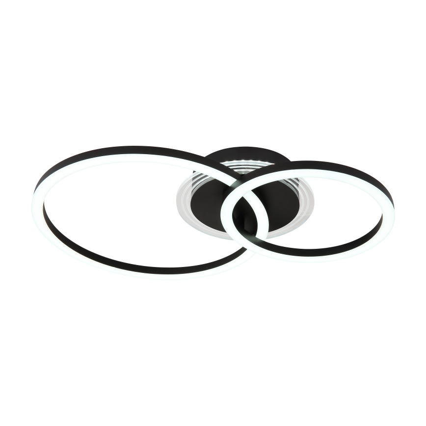 Globo - Plafoniera LED LED/30W/230V 2700/4500/6500K diametro 33x50 cm nero