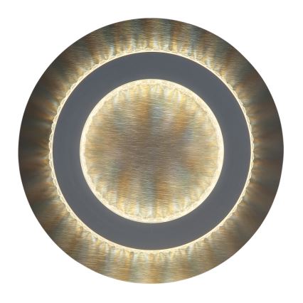 Globo - LED-Deckenleuchte LED/12W/230V 3000/4000/6500K Ø 20 cm anthrazit