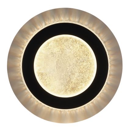 Globo - LED-Deckenleuchte LED/12W/230V 3000/4000/6500K Ø 20 cm schwarz