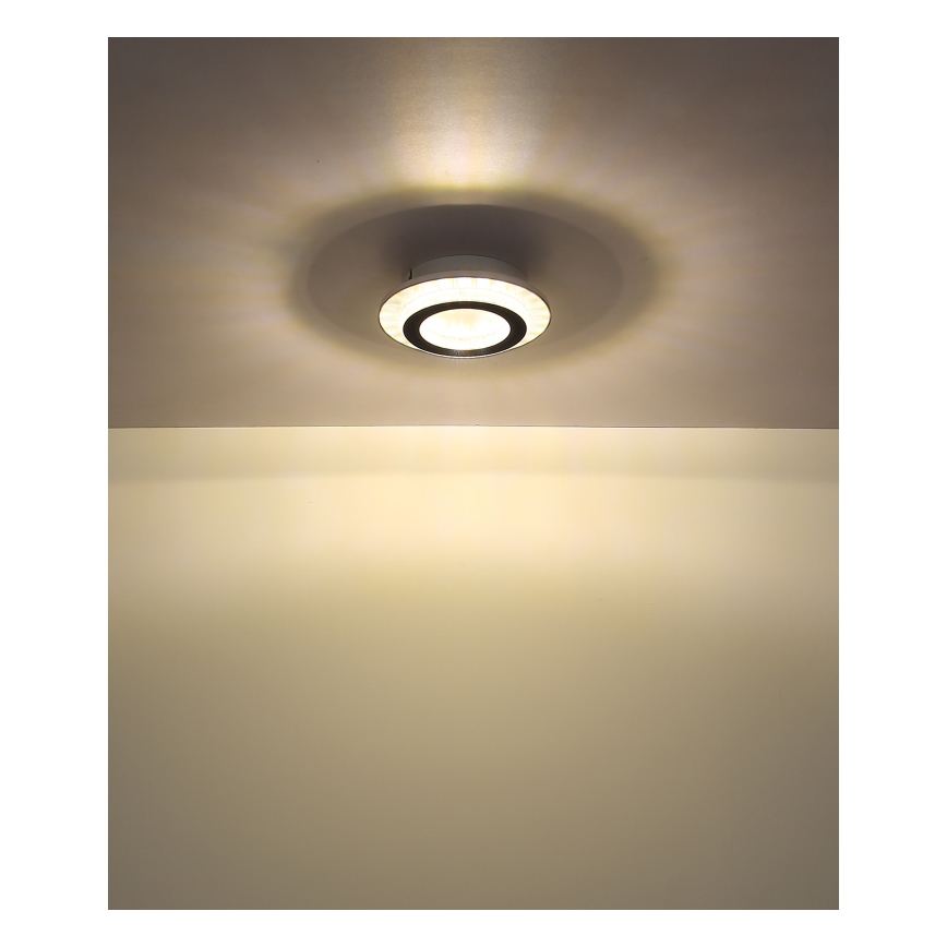 Globo - LED Deckenleuchte LED/12W/230V 3000/4000/6500K Ø 20 cm weiß