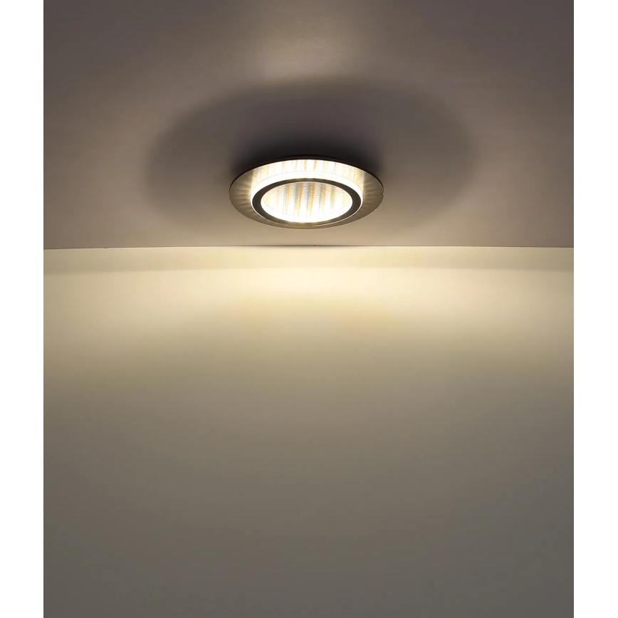 Globo – LED-Deckenleuchte LED/24 W/230 V 3000/4000/6500 K Ø 35 cm Anthrazit