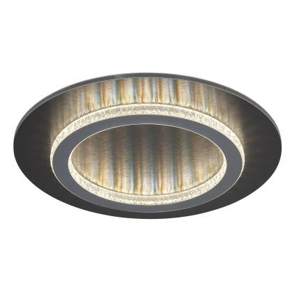 Globo – LED-Deckenleuchte LED/24 W/230 V 3000/4000/6500 K Ø 35 cm Anthrazit