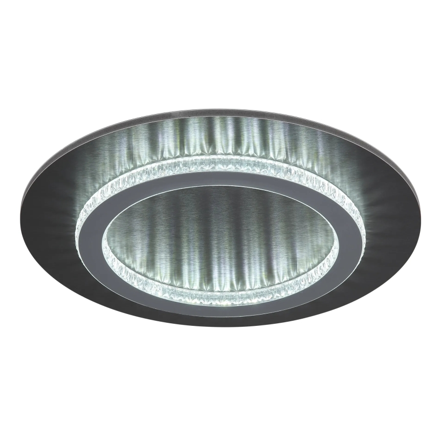 Globo – LED-Deckenleuchte LED/24 W/230 V 3000/4000/6500 K Ø 35 cm Anthrazit
