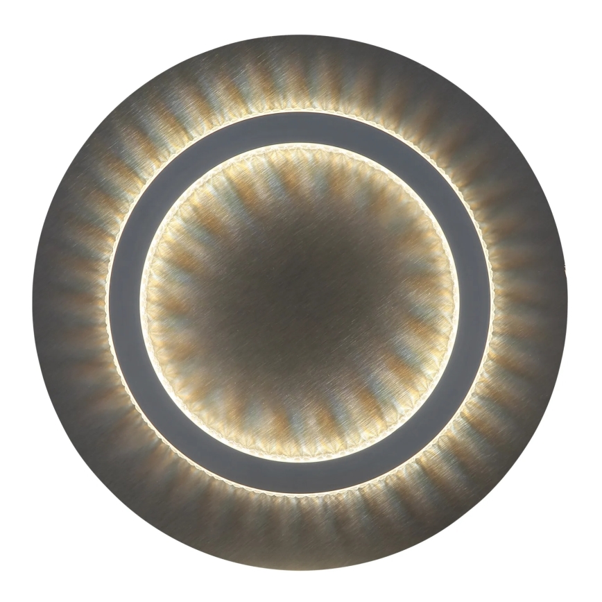 Globo – LED-Deckenleuchte LED/24 W/230 V 3000/4000/6500 K Ø 35 cm Anthrazit