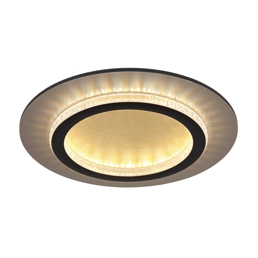 Globo - LED-Deckenleuchte LED/24W/230V 3000/4000/6500K Ø 35 cm schwarz