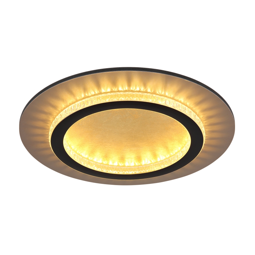 Globo - LED-Deckenleuchte LED/24W/230V 3000/4000/6500K Ø 35 cm schwarz